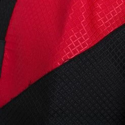 Best Martial Arts / MOOTO USA Uniforms BMA Dri-Fit Fabric Black/Red V-Neck Uniform