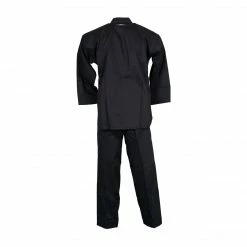 Best Martial Arts / MOOTO USA Uniforms BMA Dri-Fit Fabric Black-V Color Uniform