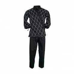 Best Martial Arts / MOOTO USA BMA Black Hapkido Uniform With Diamond Stitching Uniforms