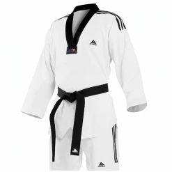 Uniforms Adidas Grand Master White Uniform (3 Stripes)