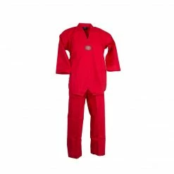 Best Martial Arts / MOOTO USA Uniforms BMA Ribbed Fabric V-Neck Color Uniform