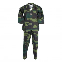 Best Martial Arts / MOOTO USA BMA Camouflage V-Neck Uniform