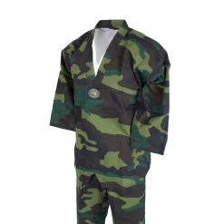Best Martial Arts / MOOTO USA BMA Camouflage V-Neck Uniform