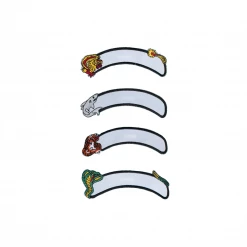 Best Martial Arts / MOOTO USA Name Patch Curve Shape With Animal