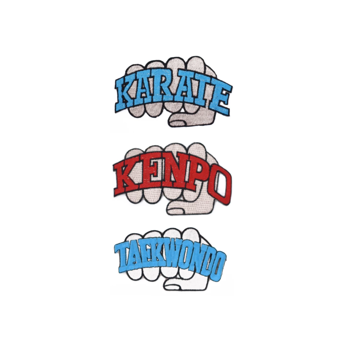 Best Martial Arts / MOOTO USA Martial Arts Fist Patch 3 Best Martial Arts / MOOTO USA Martial Arts Fist Patch