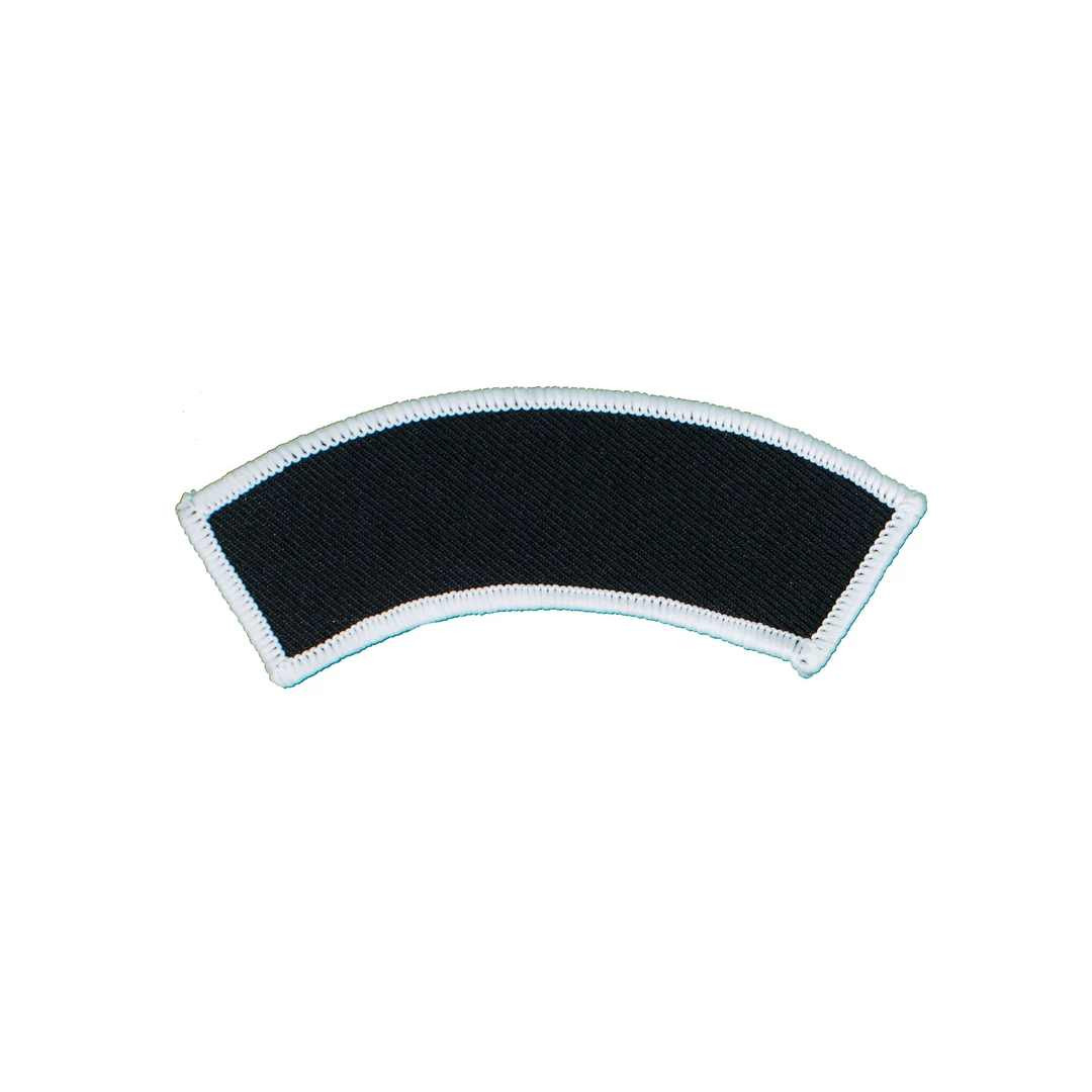 Best Martial Arts / MOOTO USA Half Moon Shape Blank Name Patch 3 Best Martial Arts / MOOTO USA Half Moon Shape Blank Name Patch