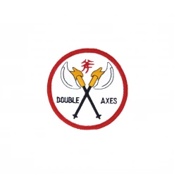 Best Martial Arts / MOOTO USA Double Axes Round Patch