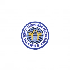 Best Martial Arts / MOOTO USA Old World Taekwondo Federation Logo Round Patch Blue (WTF)