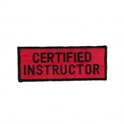 Best Martial Arts / MOOTO USA Certified Instructor Patch (Red)