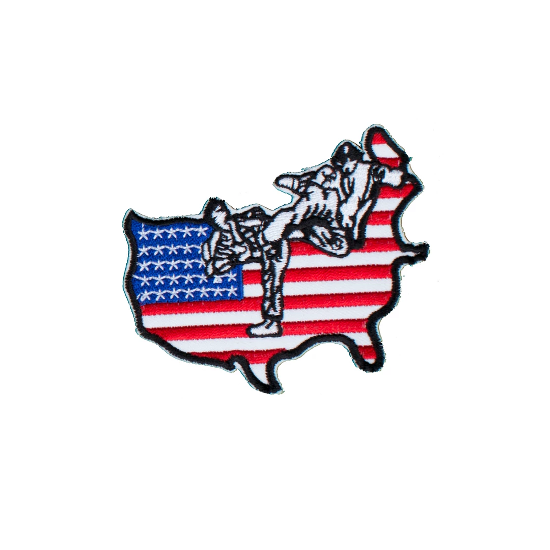 Best Martial Arts / MOOTO USA USA With Kicker Patch 3 Best Martial Arts / MOOTO USA USA With Kicker Patch