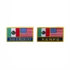 Best Martial Arts / MOOTO USA USA & Mexico Flag Patch