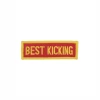 Best Martial Arts / MOOTO USA Best Kicking Patch Red
