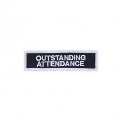 Best Martial Arts / MOOTO USA Outstanding Attendance Black Patch