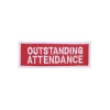Best Martial Arts / MOOTO USA Outstanding Attendance Patch Red