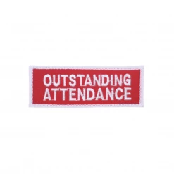 Best Martial Arts / MOOTO USA Outstanding Attendance Patch Red