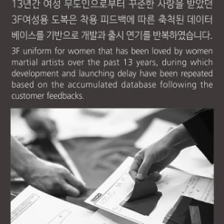 Best Martial Arts / MOOTO USA MOOTO 3F WOMEN'S DEMONSTRATION UNIFORM (SNOW WHITE)