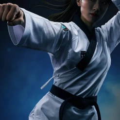 Best Martial Arts / MOOTO USA MOOTO 3F WOMEN'S DEMONSTRATION UNIFORM (SNOW WHITE)