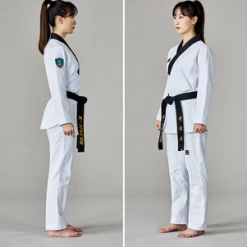 Best Martial Arts / MOOTO USA MOOTO 3F WOMEN'S DEMONSTRATION UNIFORM (SNOW WHITE)