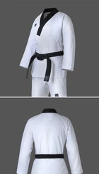 Best Martial Arts / MOOTO USA MOOTO 3F WOMEN'S DEMONSTRATION UNIFORM (SNOW WHITE)