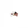 Best Martial Arts / MOOTO USA Accessory USA & Korea Flag Pin
