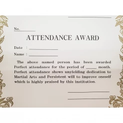 Best Martial Arts / MOOTO USA Certificate