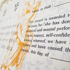 Best Martial Arts / MOOTO USA Awards / Certificates Certificate