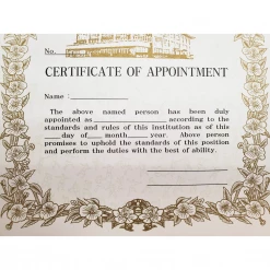 Best Martial Arts / MOOTO USA Awards / Certificates Certificate