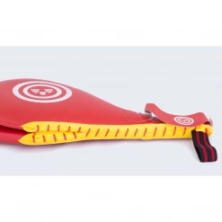 Best Martial Arts / MOOTO USA BMA Doublt Target Mitt Leather (Black/Red, Black, Red) Training Gear