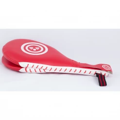 Best Martial Arts / MOOTO USA BMA Double Target Mitt Vinyl (Black/Red, Black, Red)