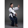 Best Martial Arts / MOOTO USA JCalicu Dan Female Poomsae Uniform (PRO) Closeout Sale