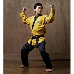 Best Martial Arts / MOOTO USA Closeout Sale JCalicu High Dan Poomsae Uniform (Diamond Fabric)