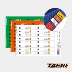 Best Martial Arts / MOOTO USA MOOTO Program Belt Sticker