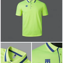Best Martial Arts / MOOTO USA MOOTO Dri-Fit Polo Shirt (Neon Green) Apparel