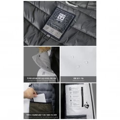 Best Martial Arts / MOOTO USA New Arrivals MOOTO Europa Winter Puffer Jacket (White, Navy)