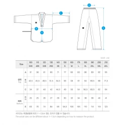 Best Martial Arts / MOOTO USA MOOTO Basic 4.5 White Uniform (WV)