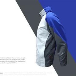 Best Martial Arts / MOOTO USA MOOTO Wing Jacket 3 Tone (White/Blue) Apparel