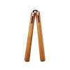 Best Martial Arts / MOOTO USA Natural Wood Round Nunchaku With Rope Weapon