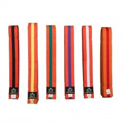 Best Martial Arts / MOOTO USA BMA Orange Belt With Stripe