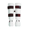 Best Martial Arts / MOOTO USA BMA Vinyl Detachable Shin & Instep Protector (White)